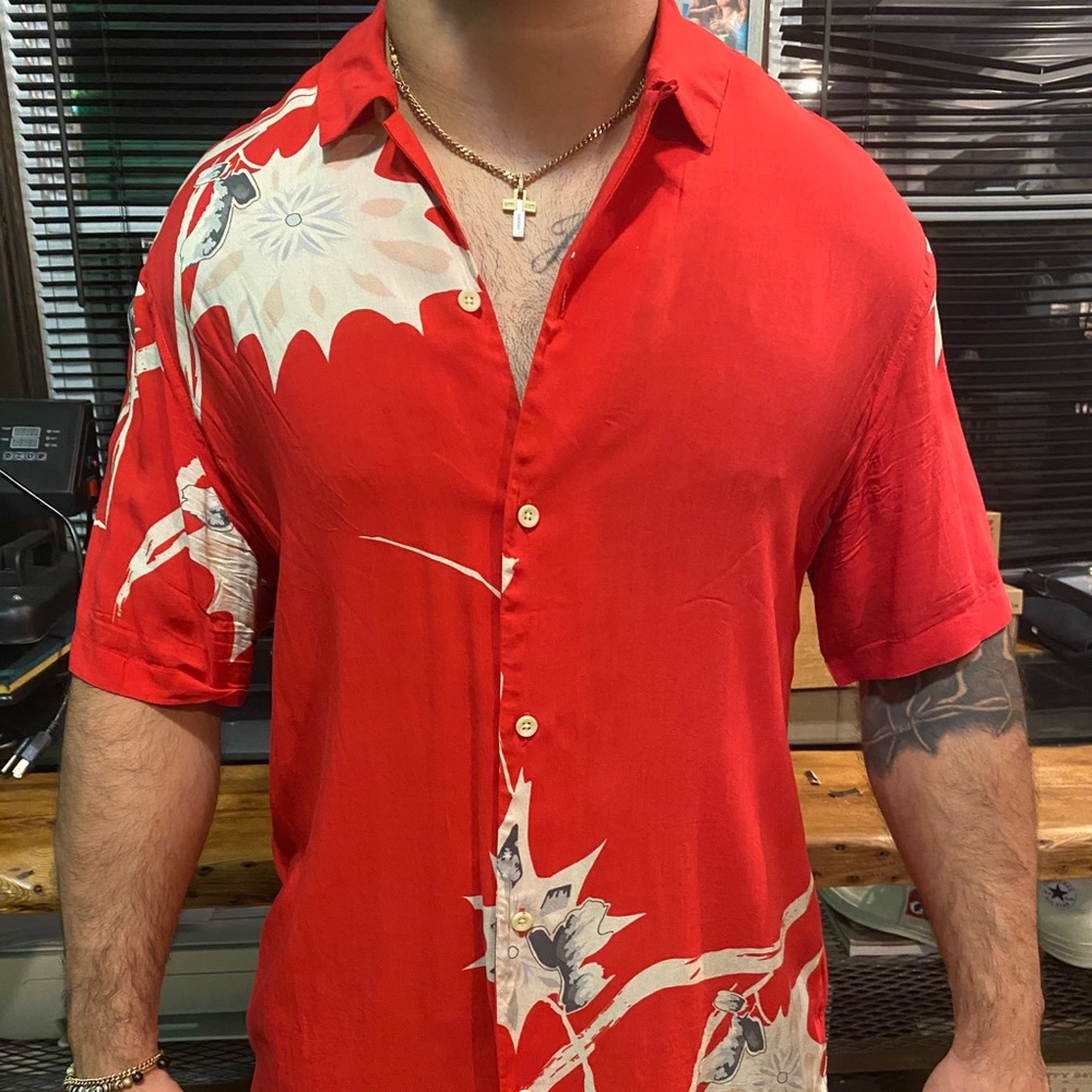 ALLSAINTS MENS CASUAL BUTTON UP